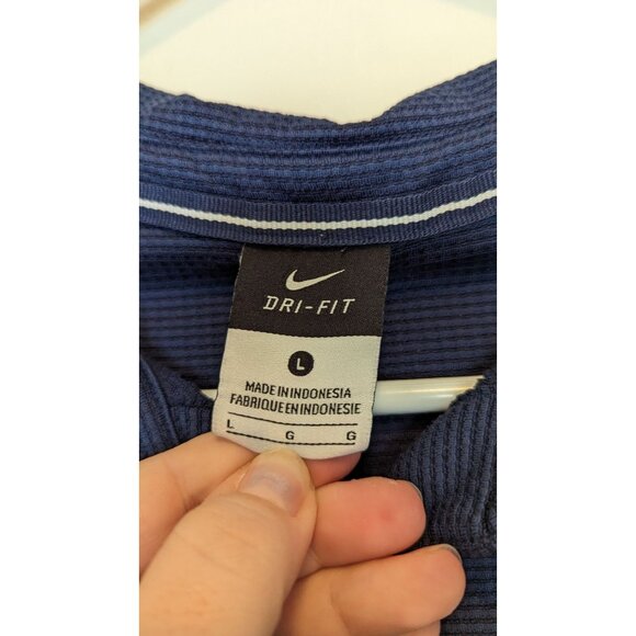 Nike Dri-Fit Polo Shirt Large Collared Golf/sports Top - Picture 4 of 5